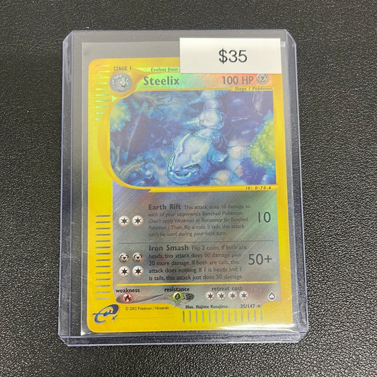 Pokémon Steelix Aquapolis Reverse Holo 35/147