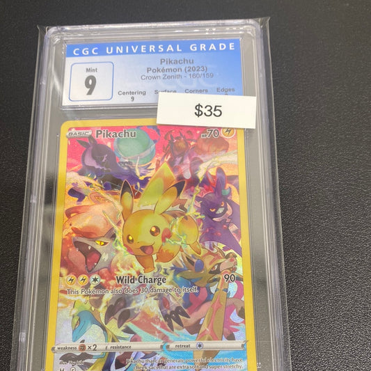 Pokémon Pikachu CGC 9