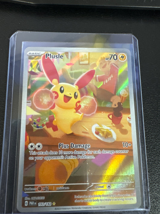 Pokemon Plusle 193/182 paradox rift