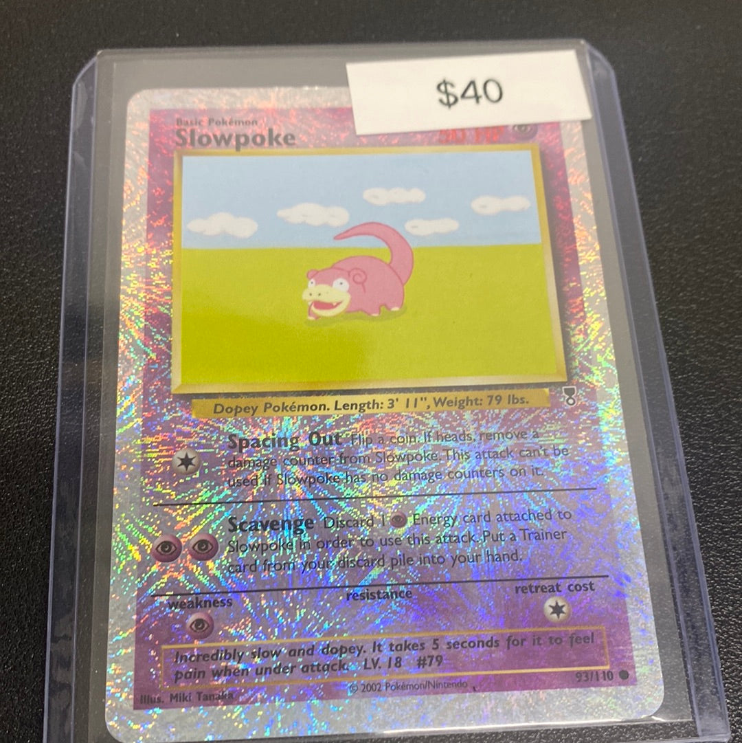 Pokémon Slowpoke reverse holo 93/110