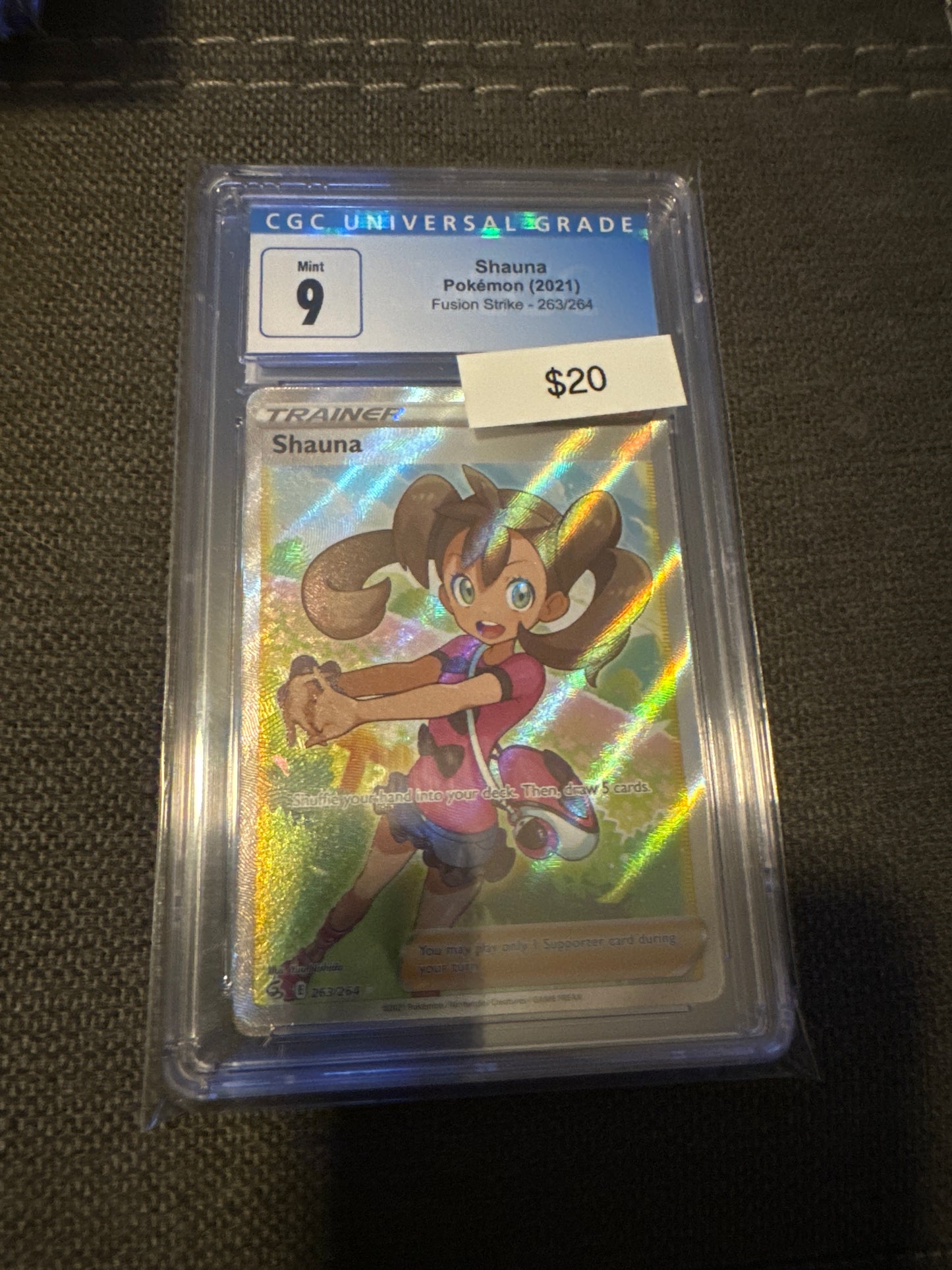 Pokemon Shauna 263/264 CGC 9