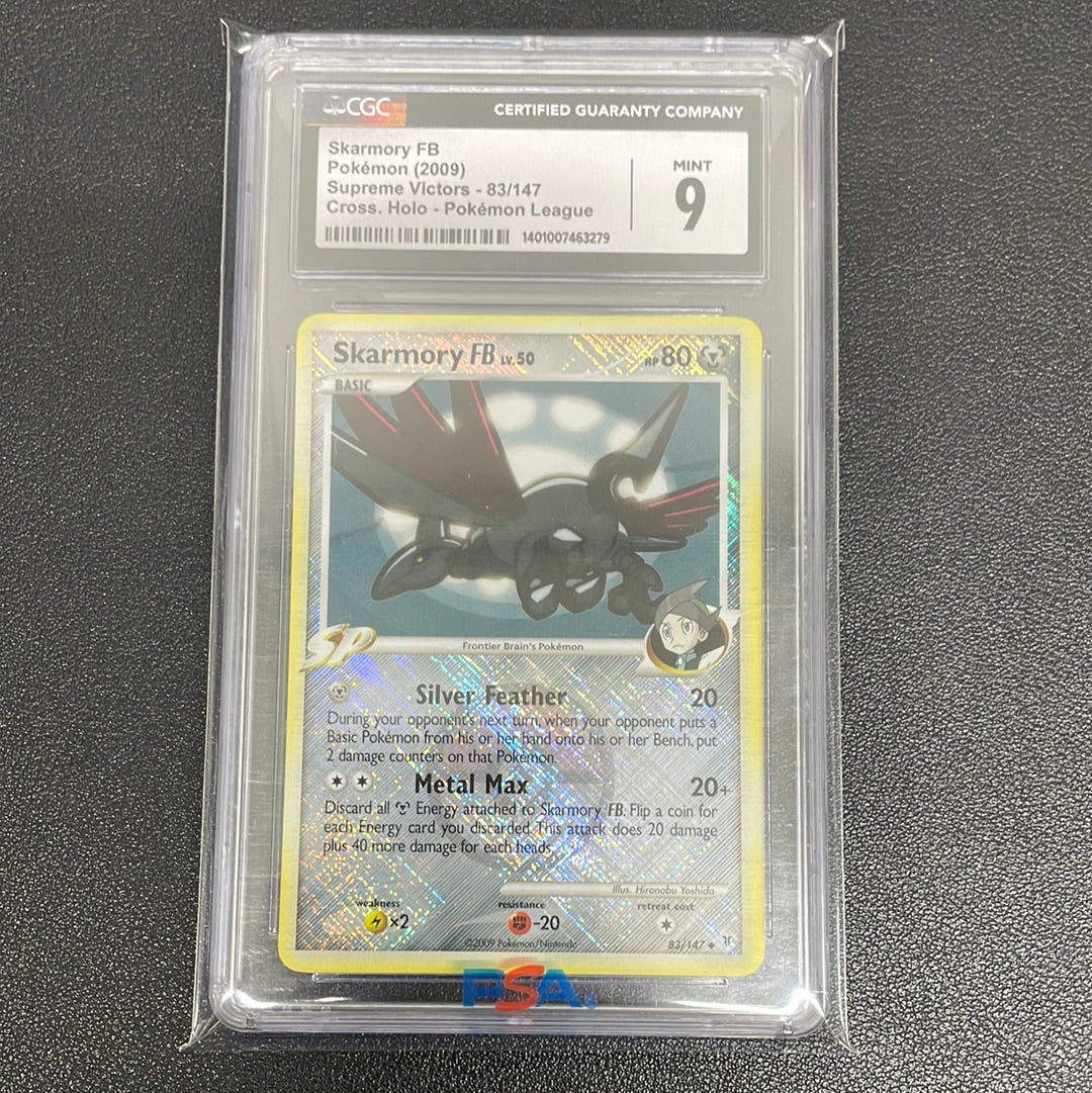 Pokémon Skarmory FB League Promo Supreme Victors 83/147 CGC 9