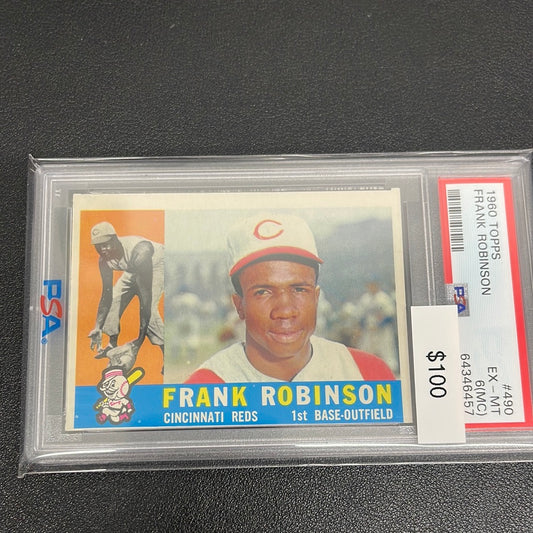 1960 MLB Topps Frank Robinson PSA 6