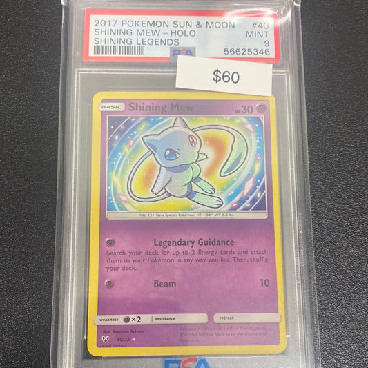 Pokémon Shining Mew 40/73 PSA 9