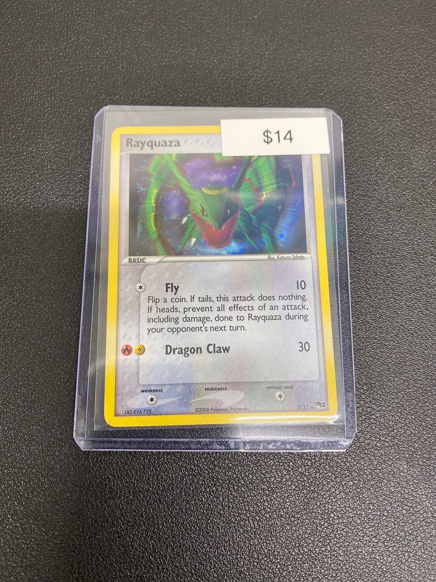 Pokémon Rayquaza Pop Series 1 Holo 3/17