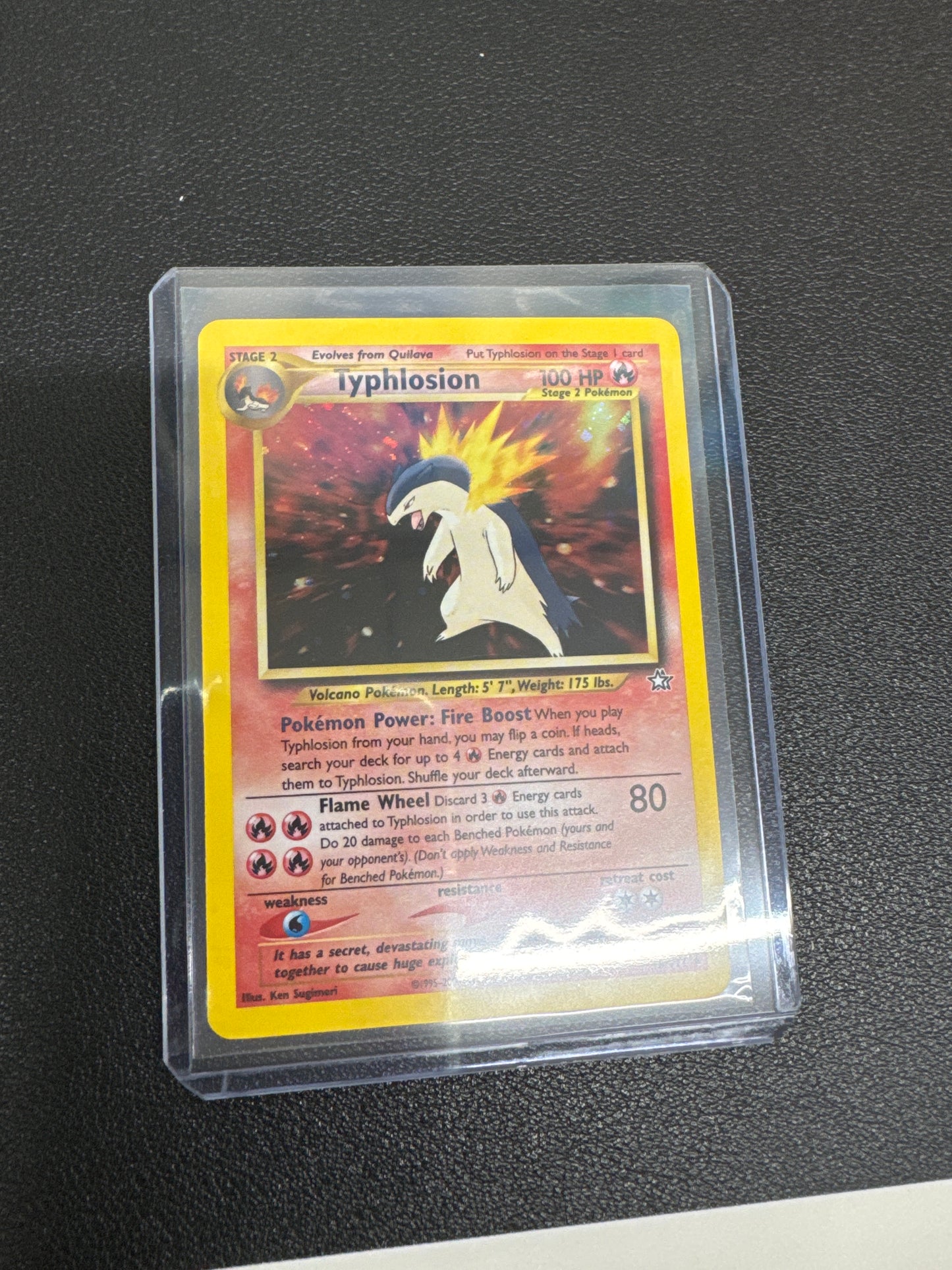 Pokémon Typhlosion Holo Neo Genesis 18/111