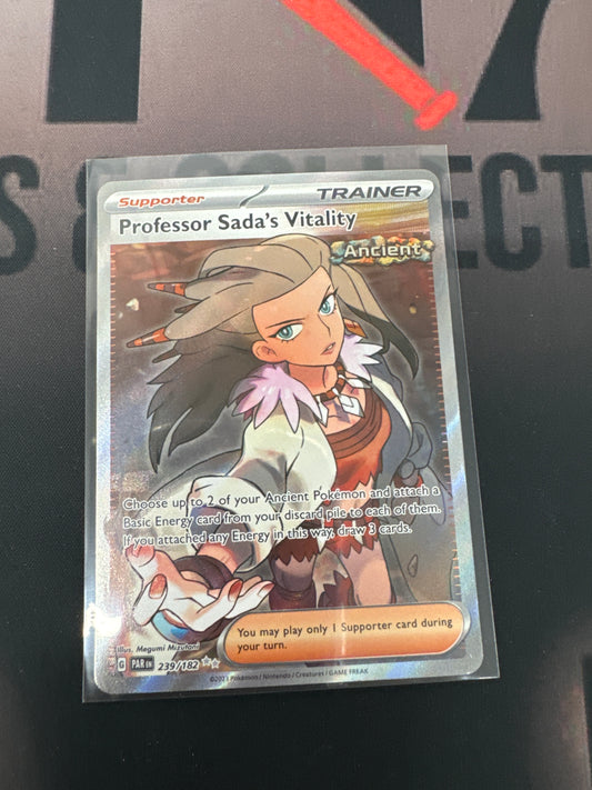 Pokémon Professor Sada’s Vitality Paradox Rift Full Art 239/182