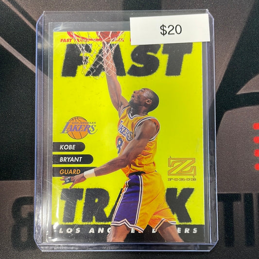 1997 NBA Kobe Bryant Skybox Z Force Fast Track