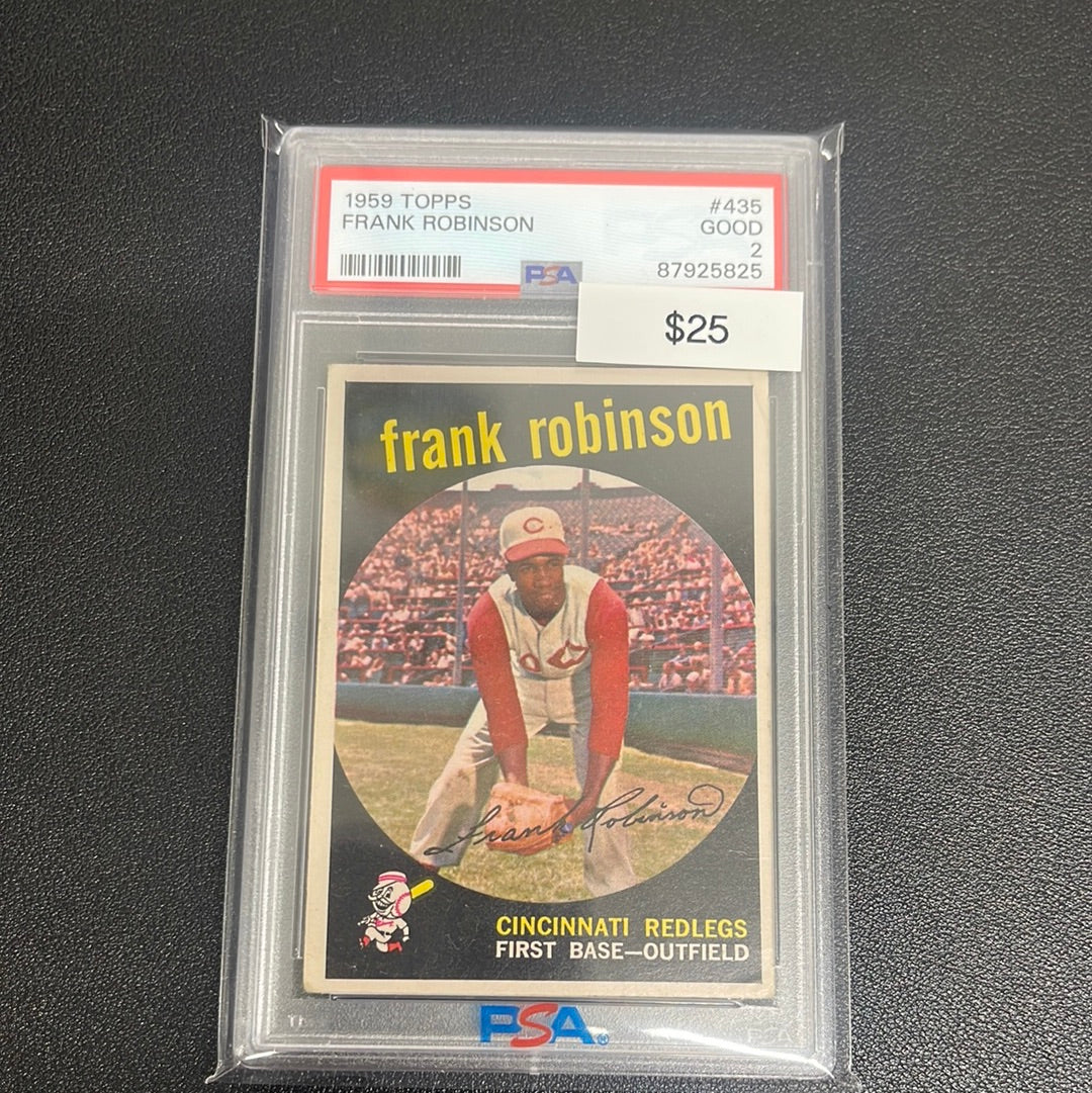 1959 MLB Topps Frank Robinson PSA 2