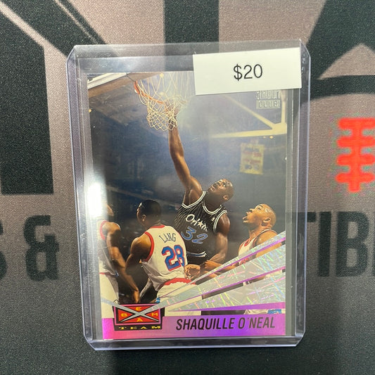 1993 NBA Shaquille O’Neal Topps Stadium Club Beam Team