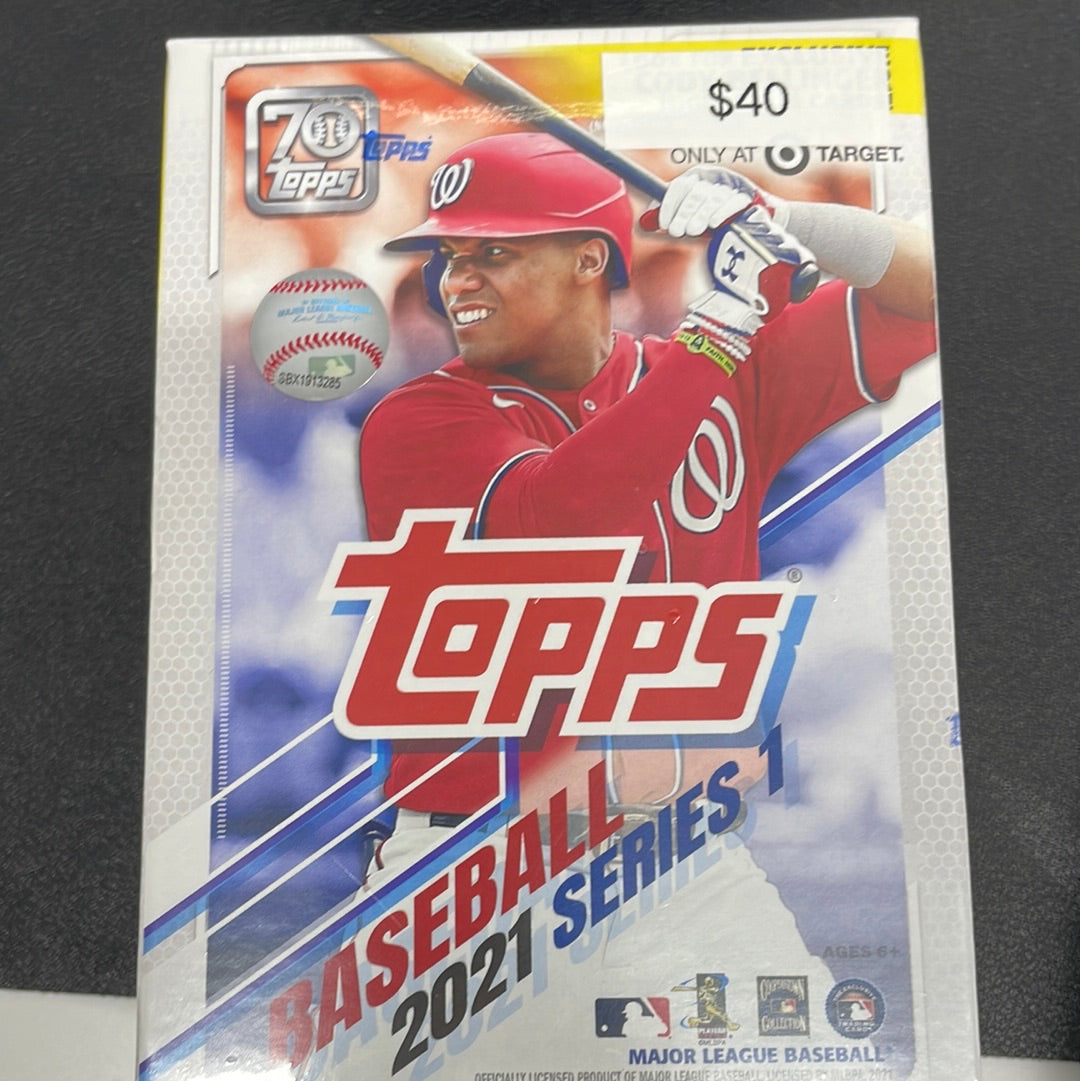 Topps 2021 series one blaster