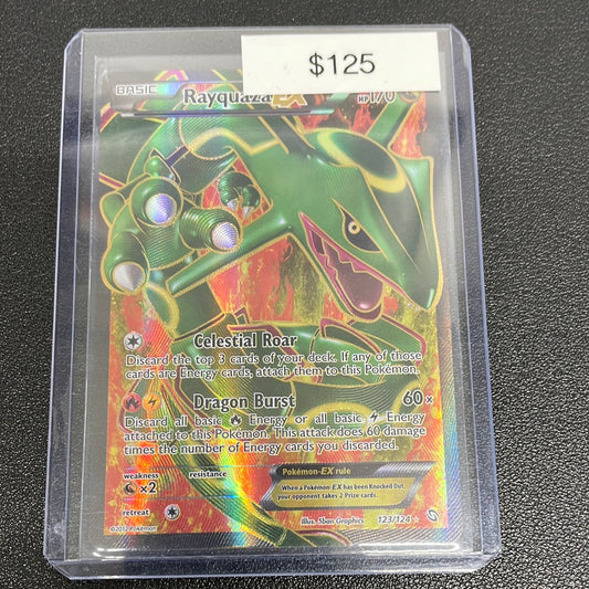 Pokemon Rayquaza EX 123/124