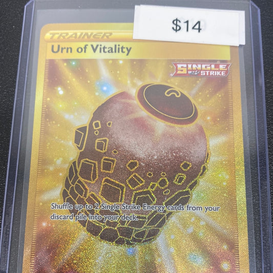 Pokémon Urn of Vitality secret gold 229/198