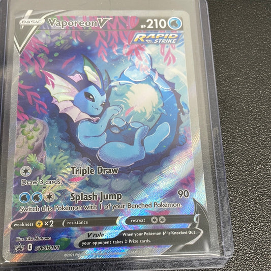 Pokémon Vaporeon V Promo SWSH181