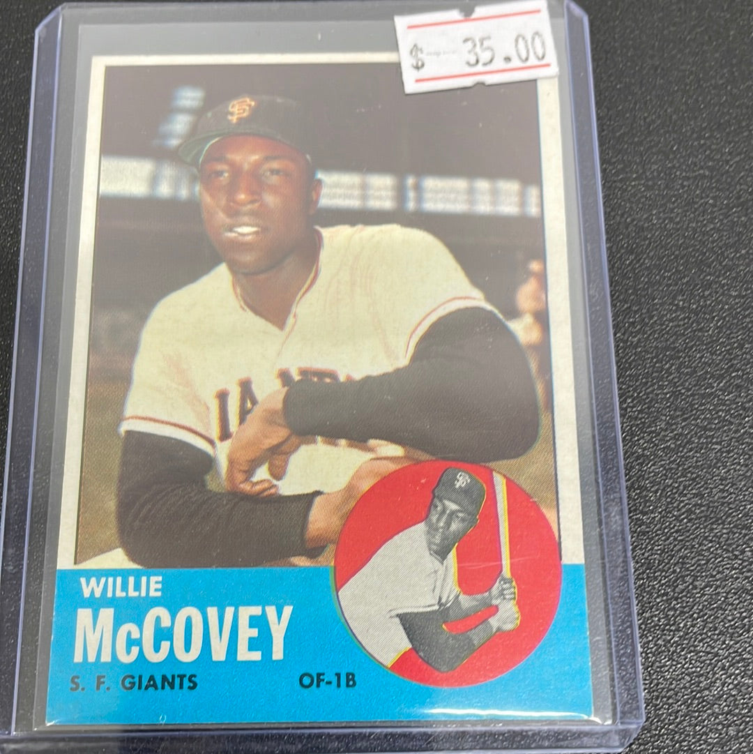 1963 Topps Willie McCovey 490