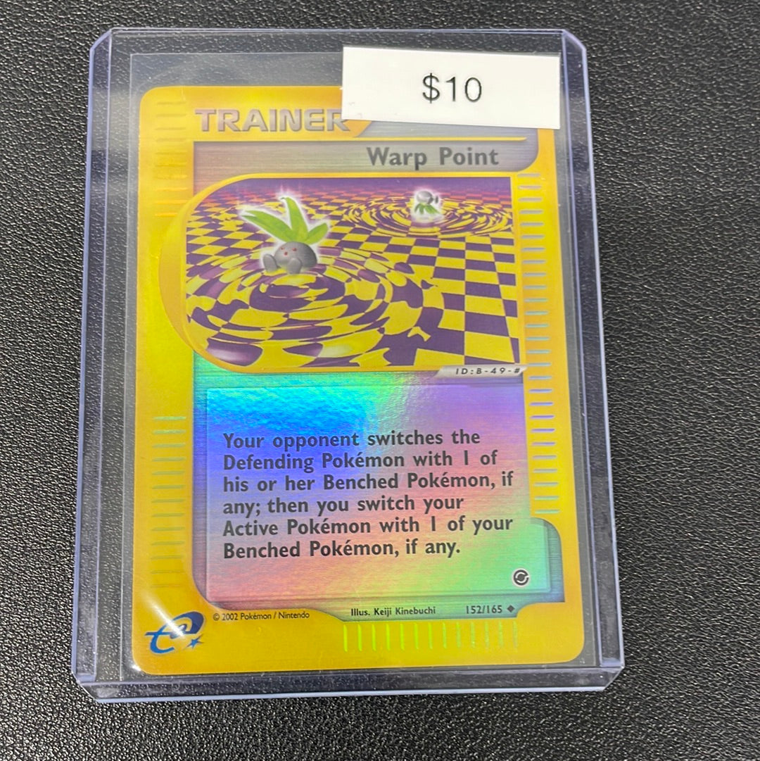 Pokémon Warp Point Reverse Holo Expedition 152/165