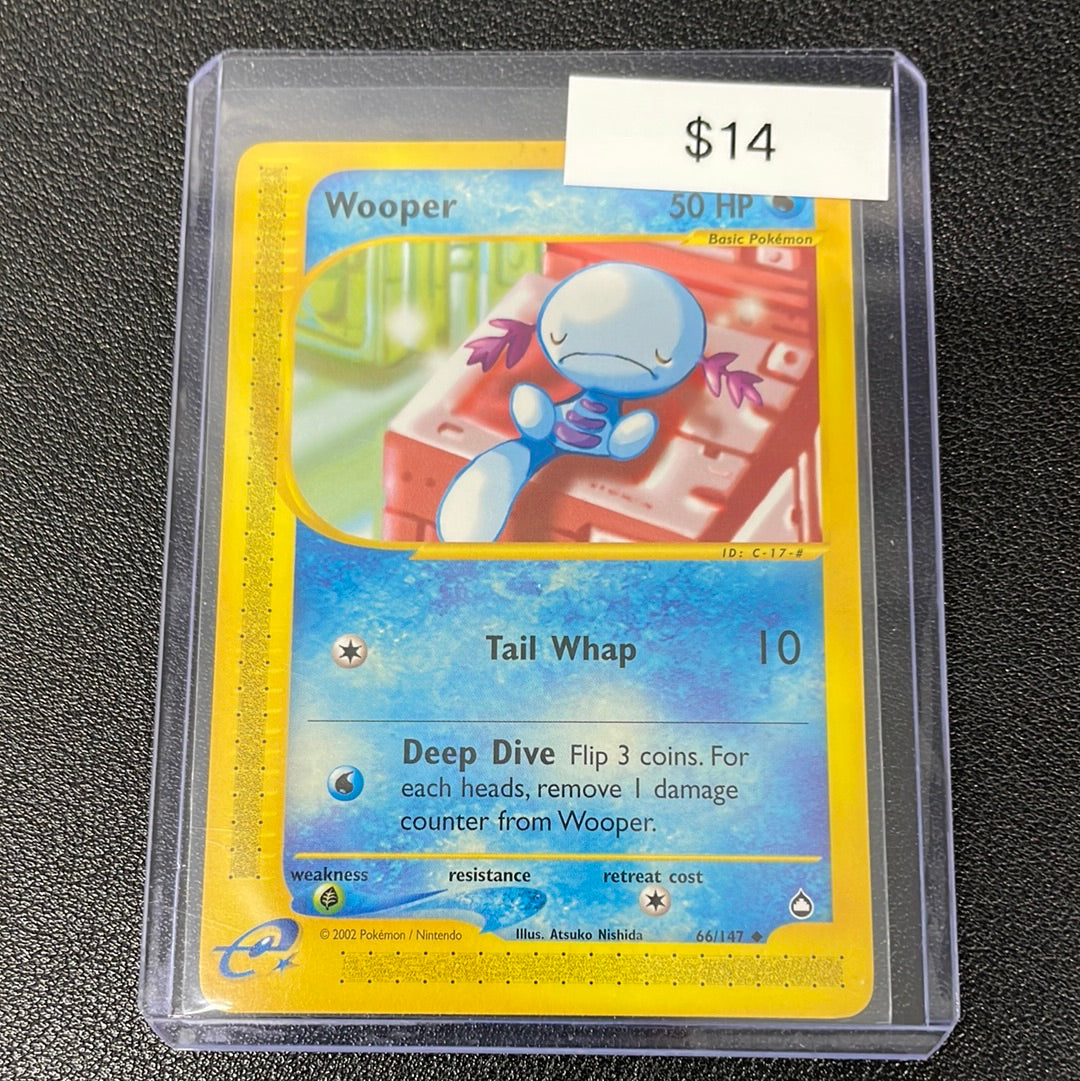 Pokémon Wooper Aquapolis 66/147