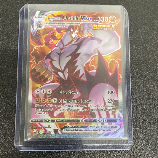 Pokémon Single Strike Urshifu Vmax 168/163