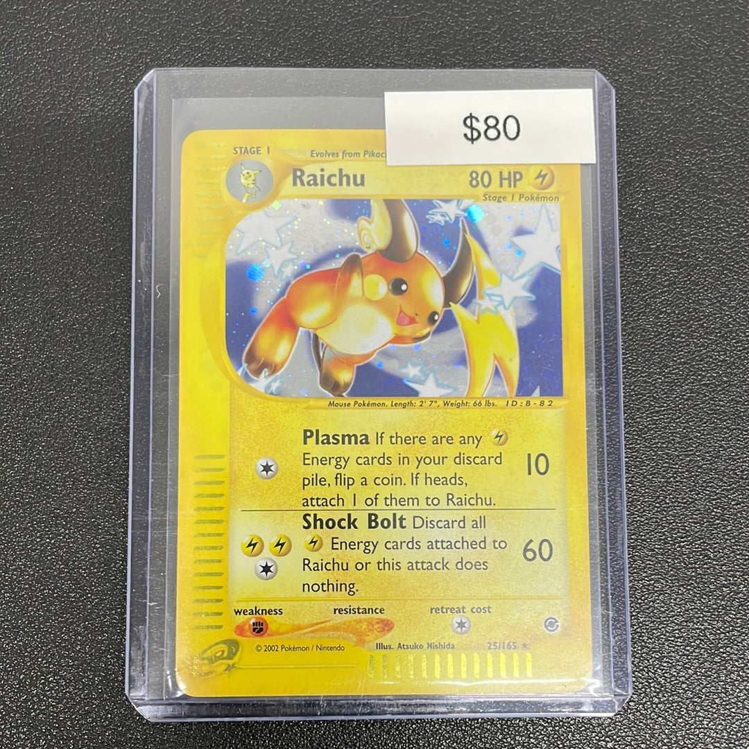 Pokémon Raichu Holo Expedition