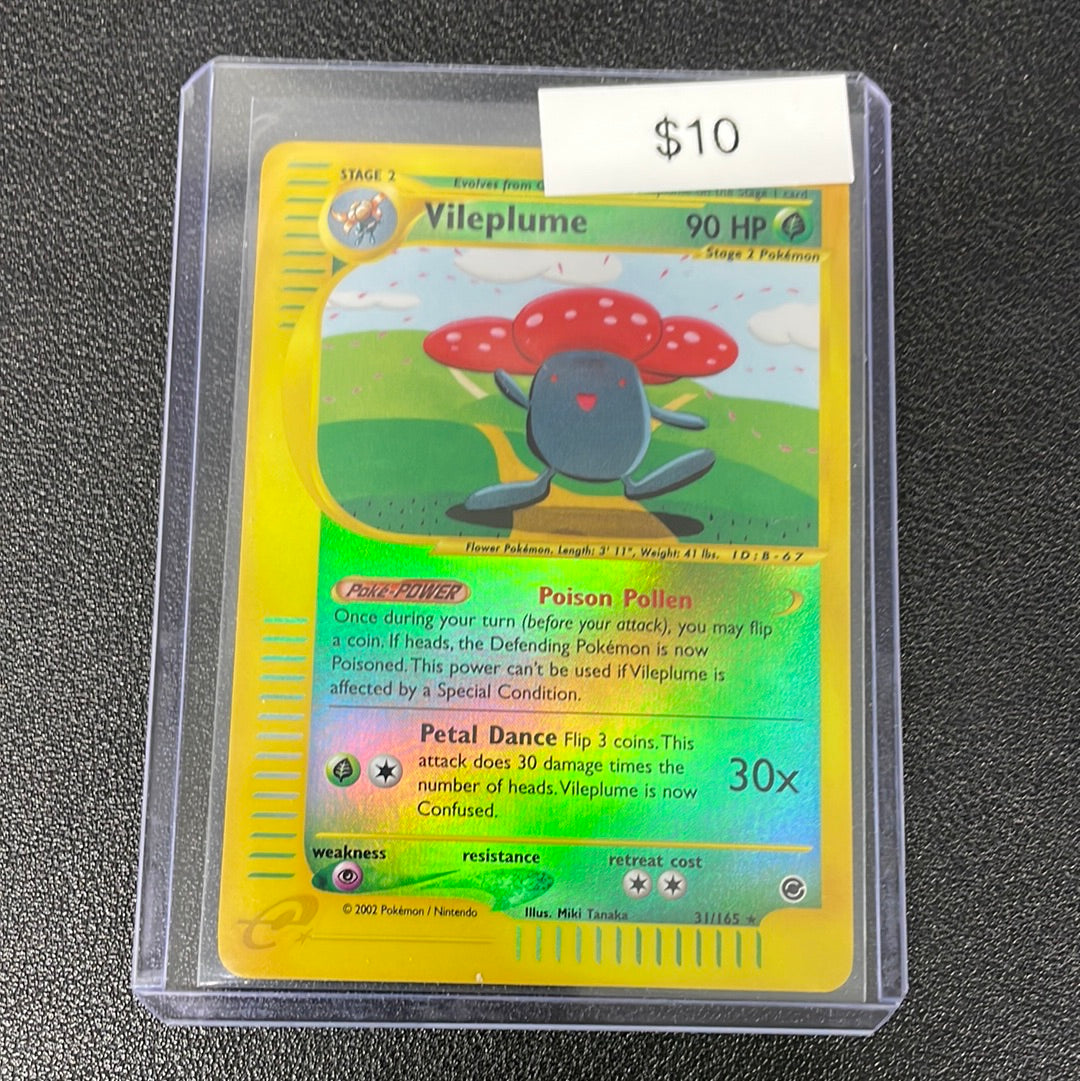 Pokémon Vileplume Reverse Holo Expedition 31/165