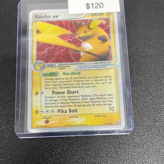 Pokemon Raichu EX 97/106