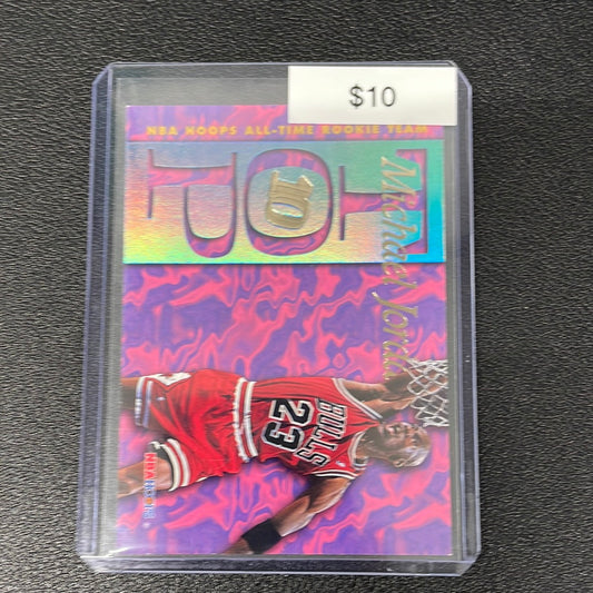 1995 Hoops Top Ten Michael Jordan