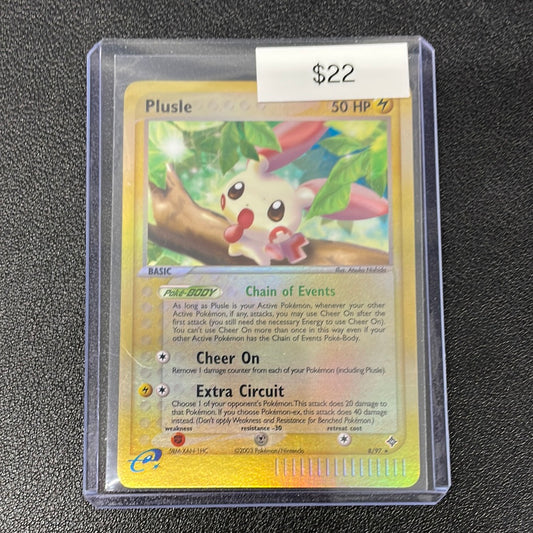 Pokémon Plusle Reverse Holo Dragon