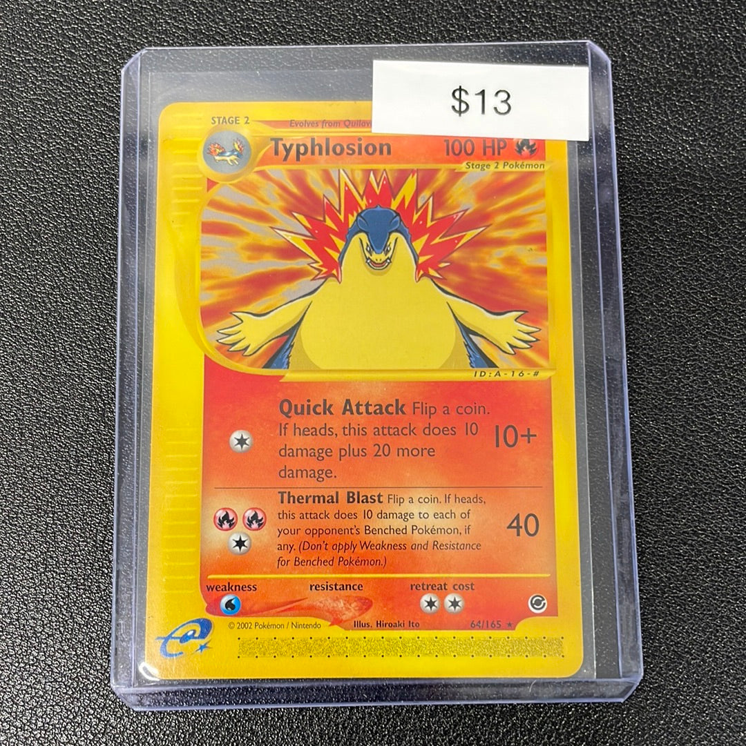 Pokémon Typhlosion Expedition 64/165