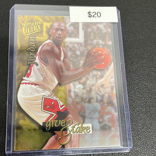 1997 Fleer Michael Jordan Give & Take