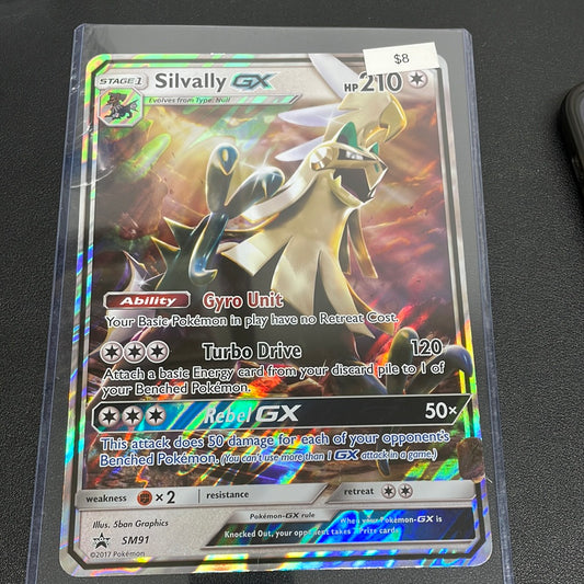 Pokémon Silvally GX BSP SM91 Jumbo Card