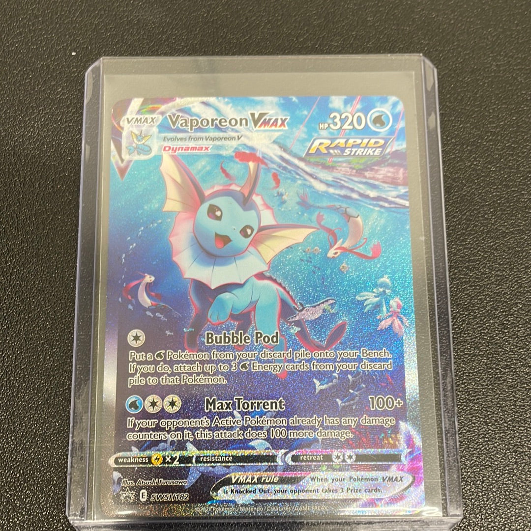 Pokémon Vaporeon VMAX Black Star Promo