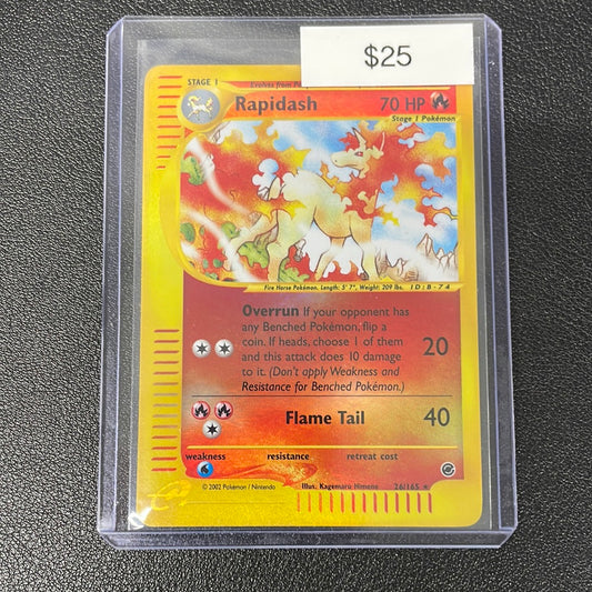 Pokémon Rapidash Reverse Holo Expedition