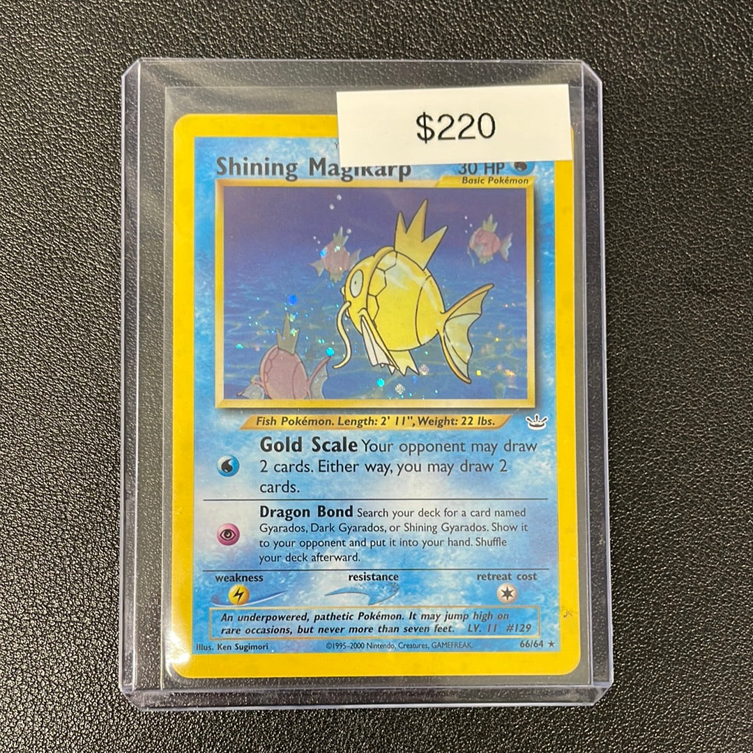 Pokemon Shining Magikarp Holo Neo Revelation