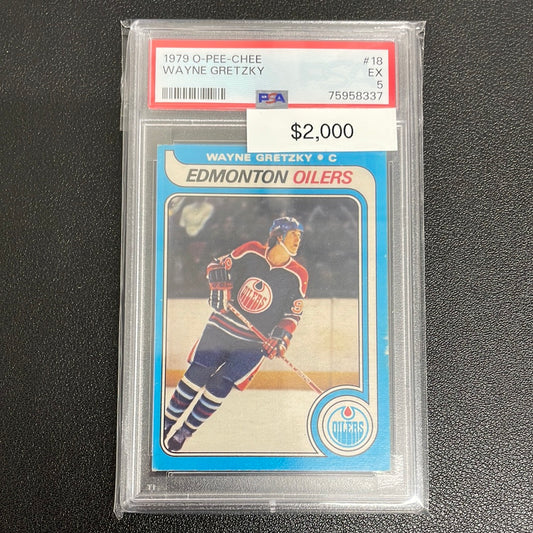 1979 NHL O-Pee-Chee Wayne Gretzky PSA 5