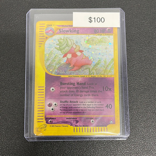 Pokémon Slowking Holo Aquapolis