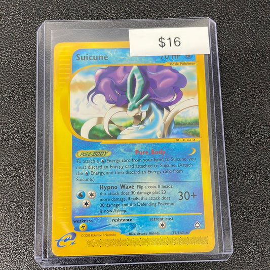 Pokémon Suicune Aquapolis 37/147