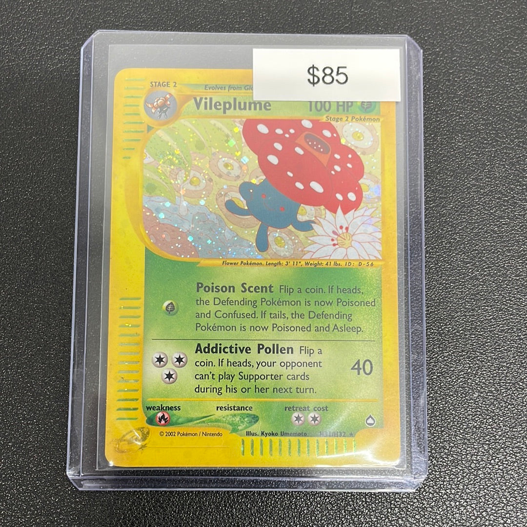 Pokémon Vileplume Holo Aquapolis