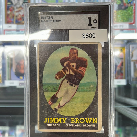 1958 Topps Jim Brown RC