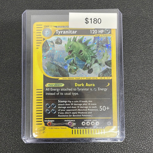 Pokémon Tyranitar Holo Expedition