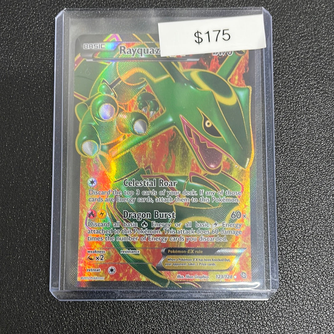 Pokémon Rayquaza EX 123/124