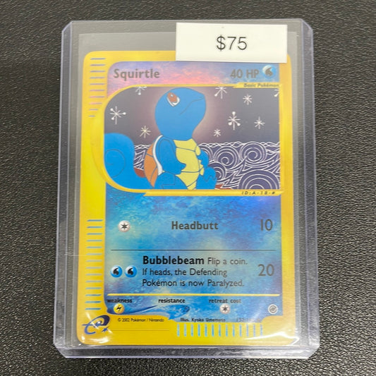 Pokémon Squirtle Reverse Holo Expedition